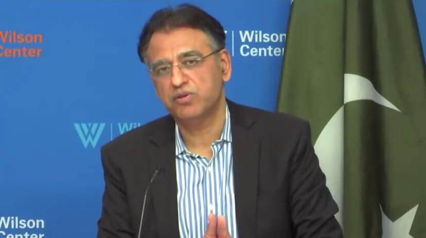 Minister for Planning, Asad Umar talks at Wilson Center – Embassy of  Pakistan, Washington D.C